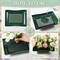 12 Pack Large Size 8.5 x 6.7 Inch Floral Foam Bowl Floral Arrangements Supplies Foam in Bowls Flower Bowl with Blocks Kits for Table Party Wedding Festival Flower Holiday Decorating